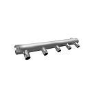Коллектор стальной Ду 40 3/4" НР на 5 вых 1/2" НР