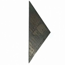 Металлическая косынка треугольная 200 х 200 х 3 мм