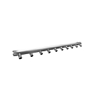 Коллектор из трубы стальной Ду 40 3/4" НР на 10 вых 1/2" НР