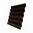 Профнастил НС35 RAL 8017 шоколадно-коричневый 0.4 мм для крыши