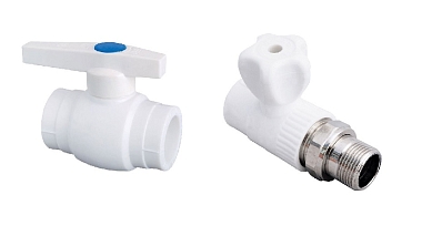 Краны шаровые PP-R (PPRC)