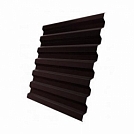 Профнастил С21 RAL 8017 шоколадно-коричневый 0.35 мм для крыши