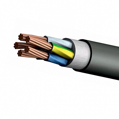 Кабель силовой медный ВВГнг (А)5х4ок-1