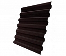 Профнастил С21 RAL 8017 шоколадно-коричневый 0.35 мм для крыши