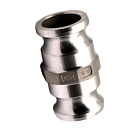 Соединение типа camlock АА-1520 (ПАПА 38мм + ПАПА 50мм) 1 1/2" х 2"