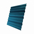 Профнастил С15 RAL 5001 зелёно-синий 0,5 мм Полиэстер