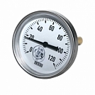 Термометр биметаллический осевой Дк63 L60мм G1/2" 160С A50.10 Wika 36523012