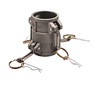 Соединение шлангов камлок DD-150 (МАМА 38мм + МАМА 38мм) 1 1/2" х 1 1/2"