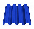 Профнастил Н75 RAL 5005 сигнальный синий 0.5 мм