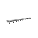 Коллектор отопления стальной Ду 40 3/4" НР на 12 вых 1/2" НР
