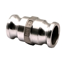 Быстроразъемное соединение типа camlock АА-2025 (ПАПА 50мм + ПАПА 63мм) 2" х 2 1/2"